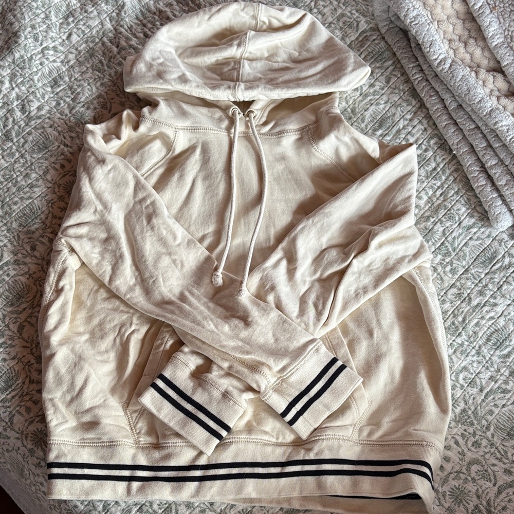 J. Crew Women’s Cream Hoodie
